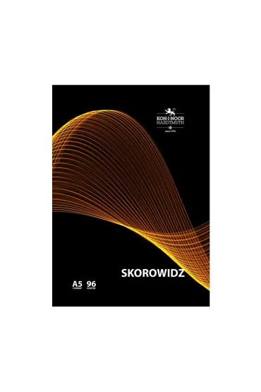 Skorowidz A5 96k. twarda oprawa szyty 1szt.mix