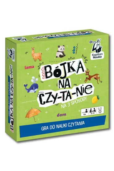 Bjka na czytanie. Gra do nauki czytania Edgard