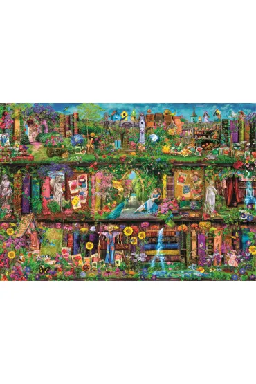 Puzzle 6000 el. Garden Shelf Clementoni