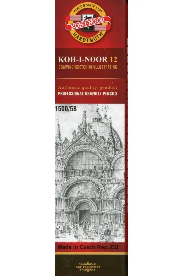 Koh-I-Noor O��wek grafitowy 1500/5B 12 szt.
