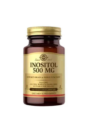 Solgar Inositol 500 mg Suplement diety 100 kaps.