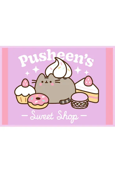 Puzzle Pusheen 4x250 Poznajcie Pusheena TREFL