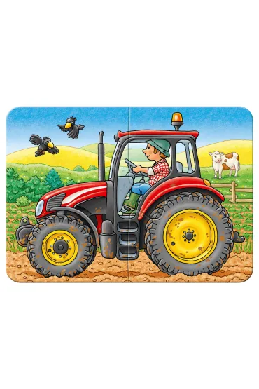 Puzzle 4w1 W pracy Ravensburger