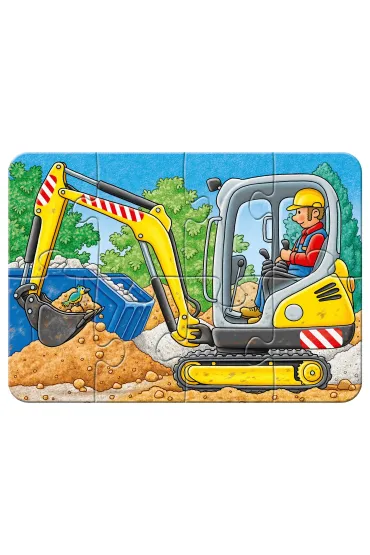 Puzzle 4w1 W pracy Ravensburger