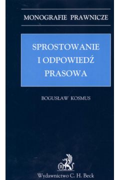 Sprostowanie i odpowied� prasowa - Kosmus Bogus�aw - Bogus�aw Kosmus