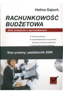 Rachunkowo�� bud�etowa 2006 + CD - Gajoch Halina - Halina Gajoch