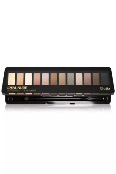 Delia Color Master Ideal Nude paleta 12 cieni do powiek 02
