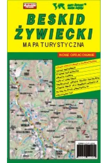 Beskid �ywiecki 1:61 000 mapa turystyczna PI�TKA