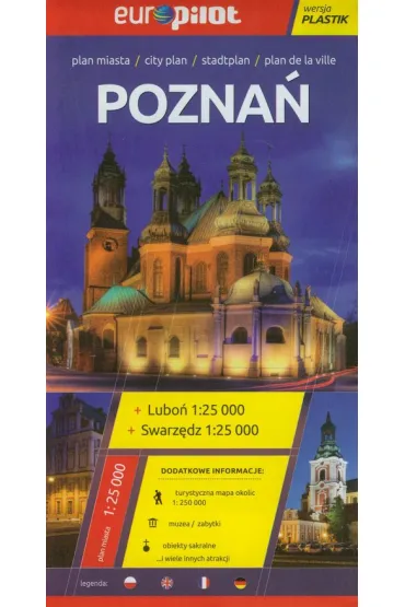 Pozna� plan miasta 1:25 000 Europilot/plastik