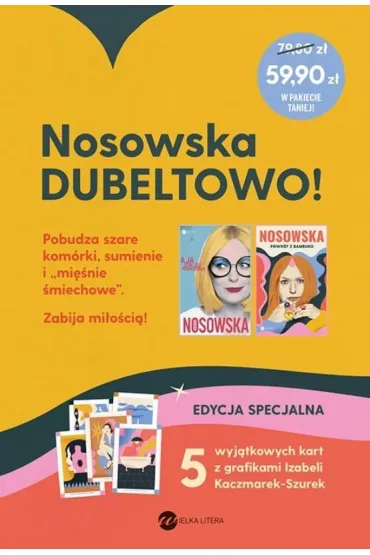 Pakiet: Nosowska dubletowo! - Katarzyna Nosowska
