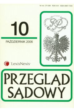 Przegl�d S�dowy 2006 10/06