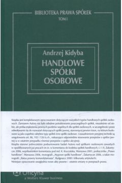 Handlowe sp�ki osobowe - Kidyba Andrzej - Andrzej Kidyba