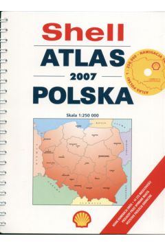 Atlas drogowy Polski Shell 1:250 000 + CD -