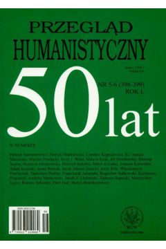 Przegl�d humanistyczny 5/6/2006 -