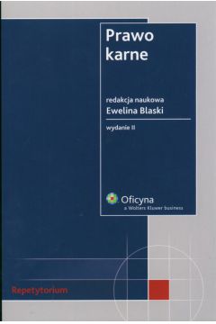 Prawo karne repetytorium - Blaski Ewelina - Ewelina Blaski