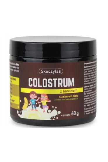 Skoczylas Colostrum z bananem suplement diety 60 g