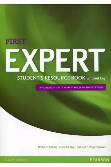 First Expert 3ed Student's Resource Book without key - Jan Bell, Nick Kenny, Roger Gower, Richard Mann