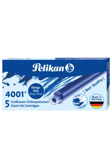 Pelikan Naboje d�ugie GTP/5 niebieskie 5 szt.