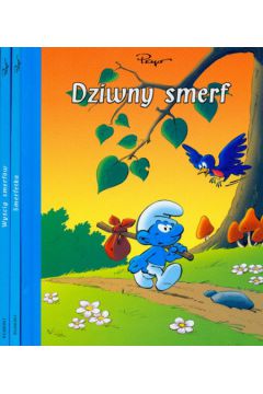 Dziwny Smerf Smerfetka Wy�cig smerf�w + czapka (PAKIET) -