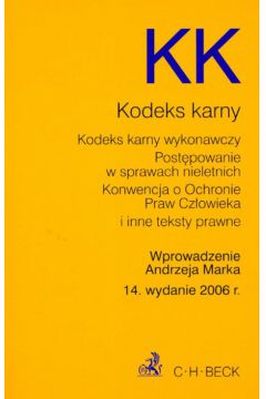 Kodeks karny Teksty ustaw