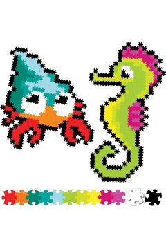 Puzzle Puzzelki pixelki Jixelz 700 el. Zwierzta Morskie Fat Brain Toy Co