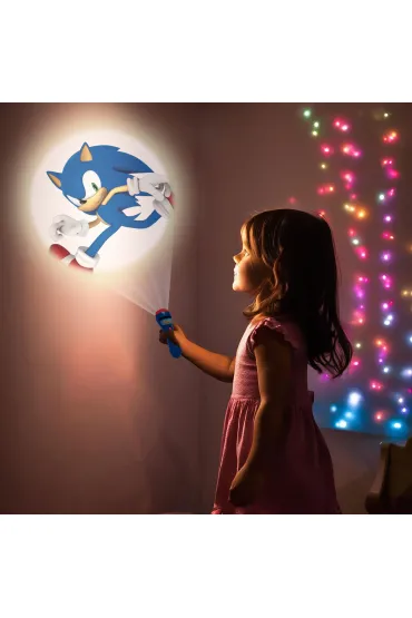 Sonic the Hedgehog Latarka z projektorem Sonic Lexibook LTC050SN