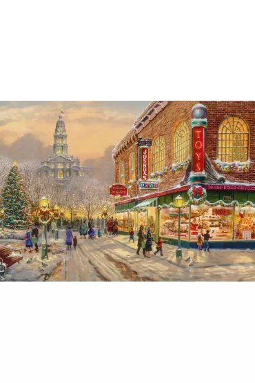 Puzzle 1000 el. �wi�teczne �yczenie G3 - Thomas  Kinkade