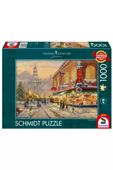 Puzzle 1000 el. �wi�teczne �yczenie G3 - Thomas  Kinkade