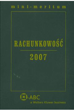Mini meritum Rachunkowo�� 2007