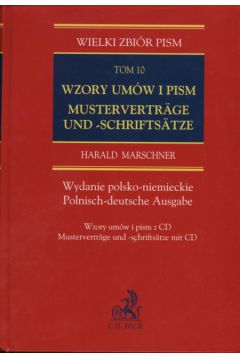 Wzory um�w i pism polsko-niemieckie t.10 + CD - Marschner Harald - Marschner Harald