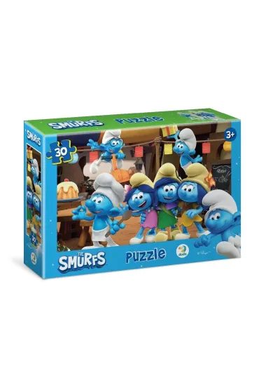 Puzzle 30 Smerfne przyj�cie Dodo