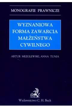 Wyznaniowa forma zawarcia ma��e�stwa cywilnego - Mezglewski Artur, Tunia Anna - Anna Tunia, Artur Mezglewski