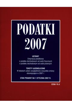 Podatki 2007