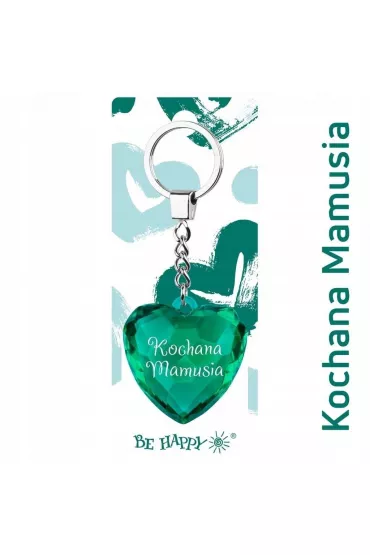Be-Happy Gifts Brelok Serce Kochana Mamusia