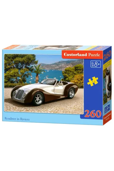 Puzzle 260 el. Roadster na Riwierze Castorland