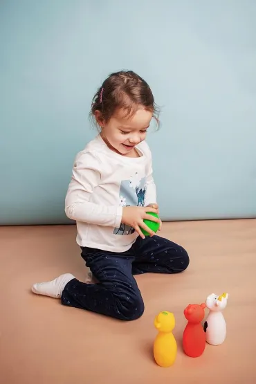Mi�kkie kr�gle pastelowe Hencz Toys