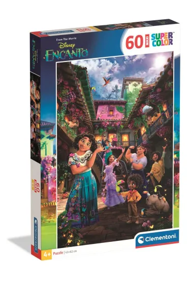 Puzzle 60 el. Maxi SuperColor. Encanto Clementoni