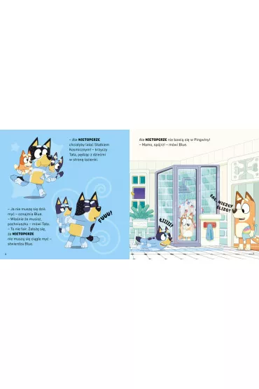 Bluey. Dobranoc, owocowy nietoperzu. Moja czytanka