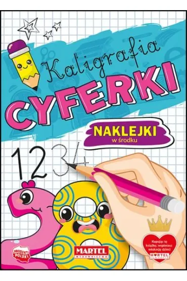Kaligrafia Cyferki z naklejkami - Katarzyna Salamon