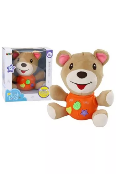 Mi� interaktywny pluszak 23 cm LeanToys