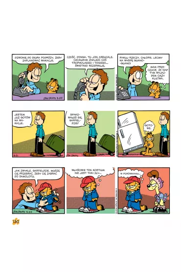 Garfield. T�usty koci tr�jpak. Tom 10 - Jim Davis