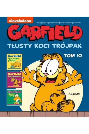 Garfield. T�usty koci tr�jpak. Tom 10 - Jim Davis