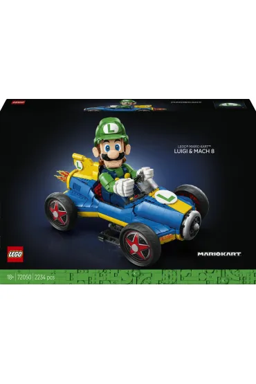LEGO Super Mario Mario Kart™ — Luigi i Mach 8 72050