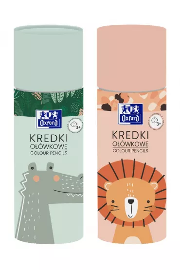 Oxford Kredki o��wkowe w tubie Kids 26 szt.
