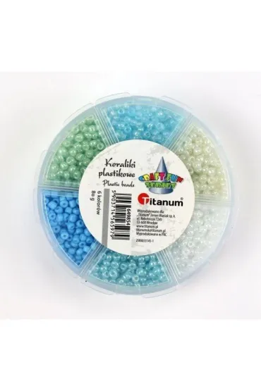 Titanum Koraliki plastikowe 3mm 6 szt.