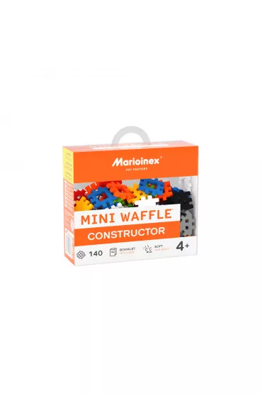 Mini Waffle Konstruktor Klocki konstrukcyjne Mini Waffle 140 element�w Konstruktor MARIOINEX 902363
