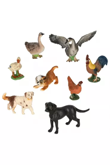 Figurki zwierz�ta zoo zestaw do zabawy