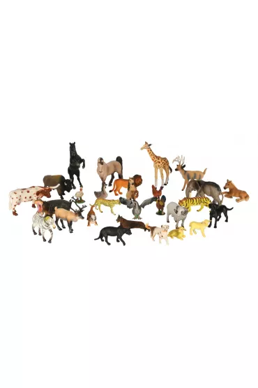 Figurki zwierz�ta zoo zestaw do zabawy