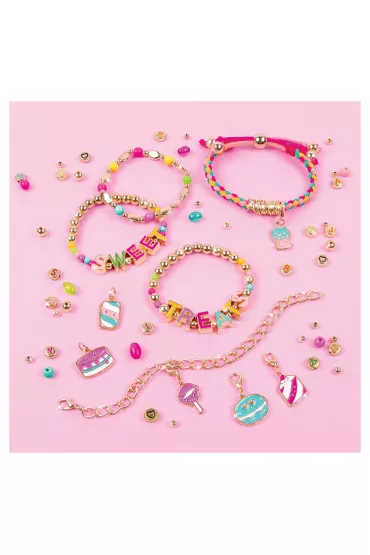 Zestaw do tworzenia bransoletek Sweet Treat Make it real