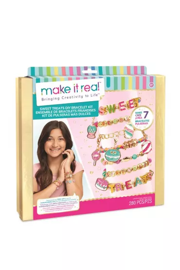 Zestaw do tworzenia bransoletek Sweet Treat Make it real